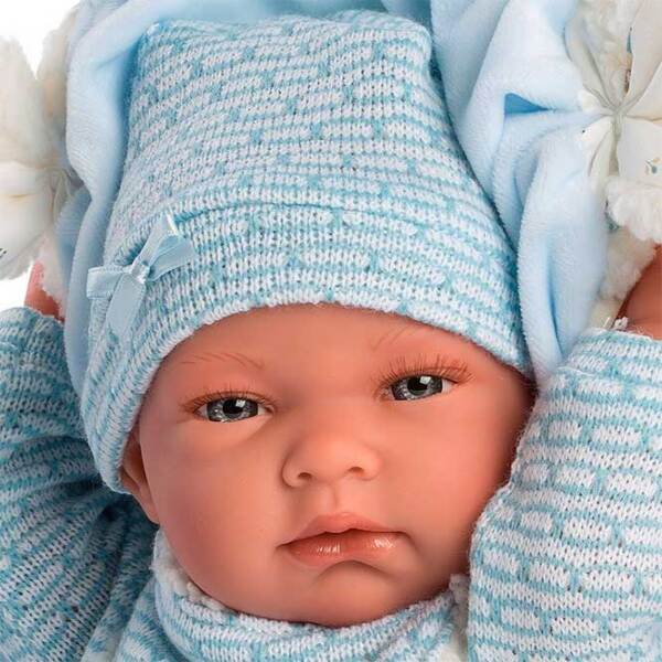 Păpușă Llorens Baby Niko bebeluș 73859 3+ photo 2