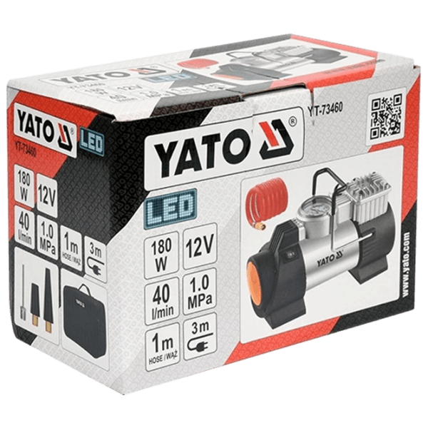 Compresor auto Yato YT73460 Metallic 40 l/ min/ 10 bar photo 6