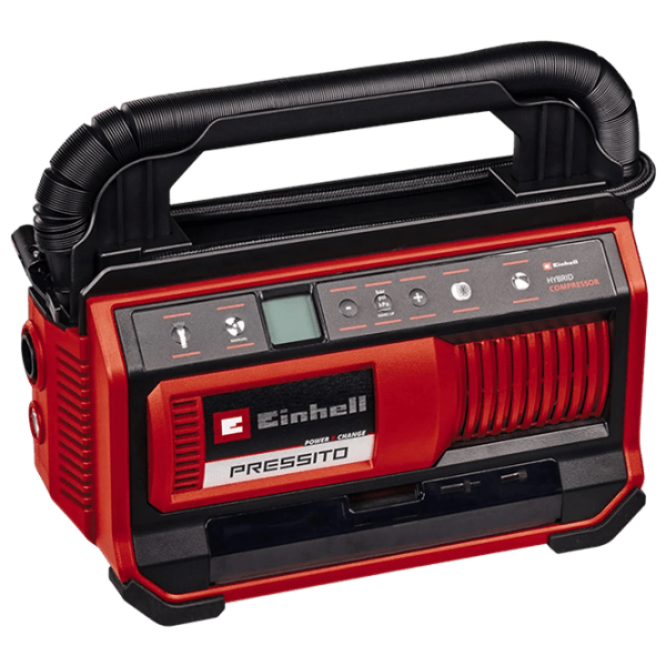 Автомобильный компрессор Einhell PRESSITO 18/ 25 Hybrid Красный 25 л/ мин/ 11 бар photo 1