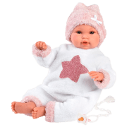 Păpușă Llorens Baby Pijama Estrella bebeluș 63648 3+