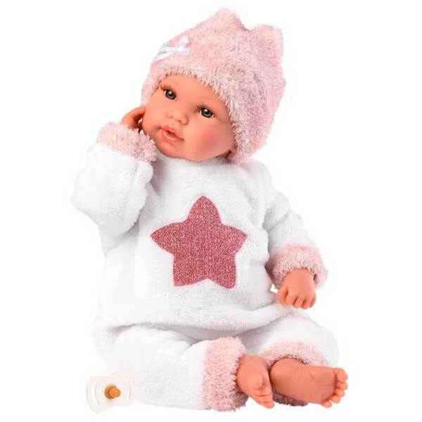 Păpușă Llorens Baby Pijama Estrella bebeluș 63648 3+ photo 2