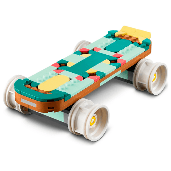 Constructor LEGO Retro Roller Skate Multicolor Numărul de piese 342, 8+ photo 3