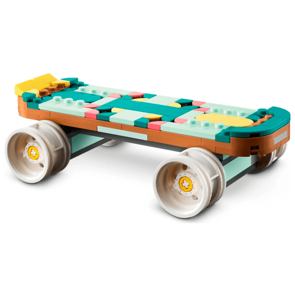 Constructor LEGO Retro Roller Skate Multicolor Numărul de piese 342, 8+ photo 4