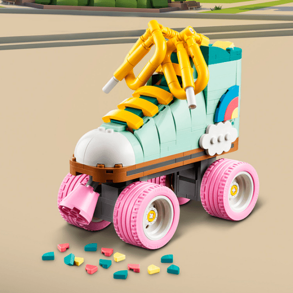 Constructor LEGO Retro Roller Skate Multicolor Numărul de piese 342, 8+ photo 10