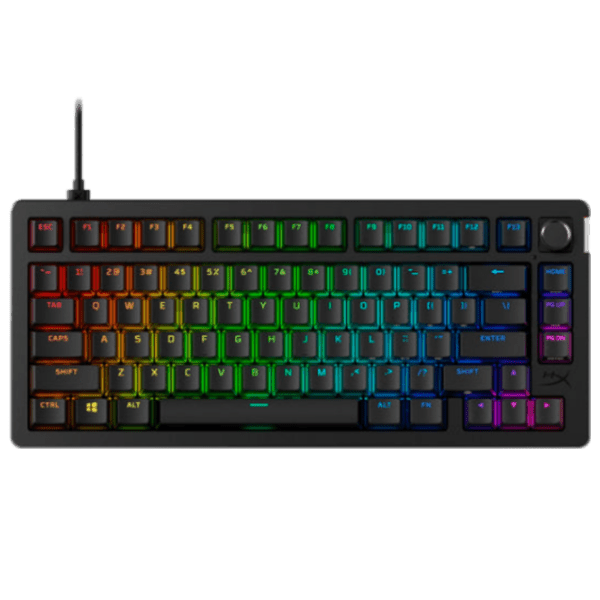 Tastatură HyperX Alloy Rise 75 Black Gaming, Cu fir photo 1