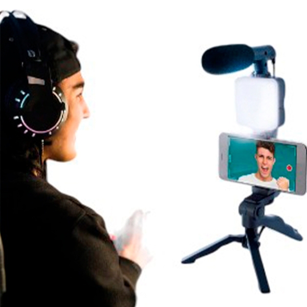 Set pentru Vlogging Canal Toys 033CL Black  photo 3