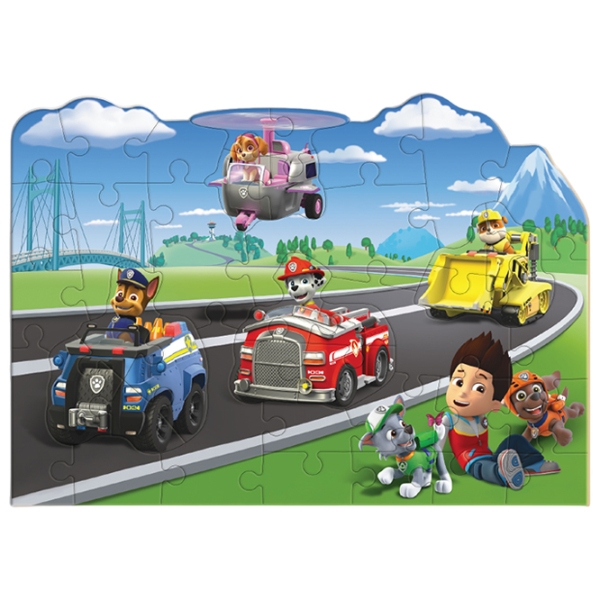 Пазл 2D DoDo Paw Patrol (200467) Количество деталей: 40, Рекомендуемый возраст: 3+ photo 2