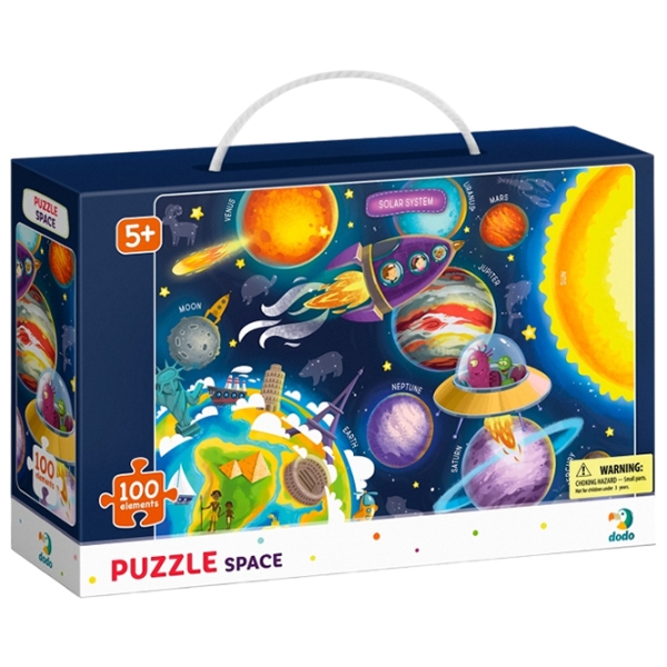 Пазл 2D DoDo Cosmos (300141) Количество деталей: 100, Рекомендуемый возраст: 5+ photo 3