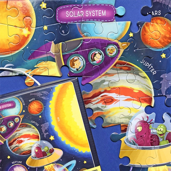 Пазл 2D DoDo Cosmos (300141) Количество деталей: 100, Рекомендуемый возраст: 5+ photo 5