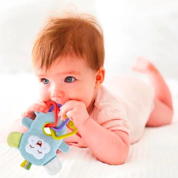Мягкая игрушка BabyJem Animals Funny Monkey Verde Зеленый 0.3+ photo 2