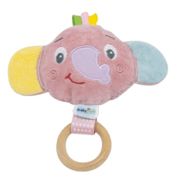Мягкая игрушка BabyJem Animals Elephant Toy Roz Розовый 0.6+ photo 1