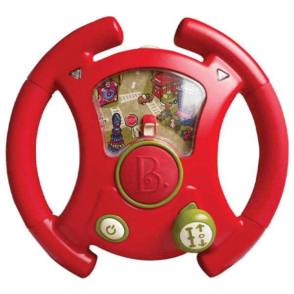 Музыкальная игрушка Battat Driving Wheel BX1148Z Красный 1+ photo 1