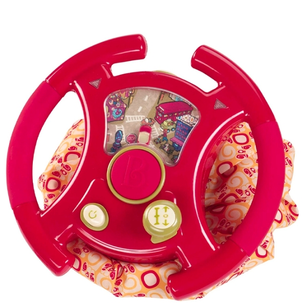 Музыкальная игрушка Battat Driving Wheel BX1148Z Красный 1+ photo 2