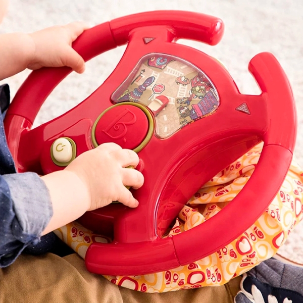 Музыкальная игрушка Battat Driving Wheel BX1148Z Красный 1+ photo 4