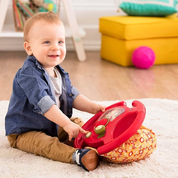 Музыкальная игрушка Battat Driving Wheel BX1148Z Красный 1+ photo 5