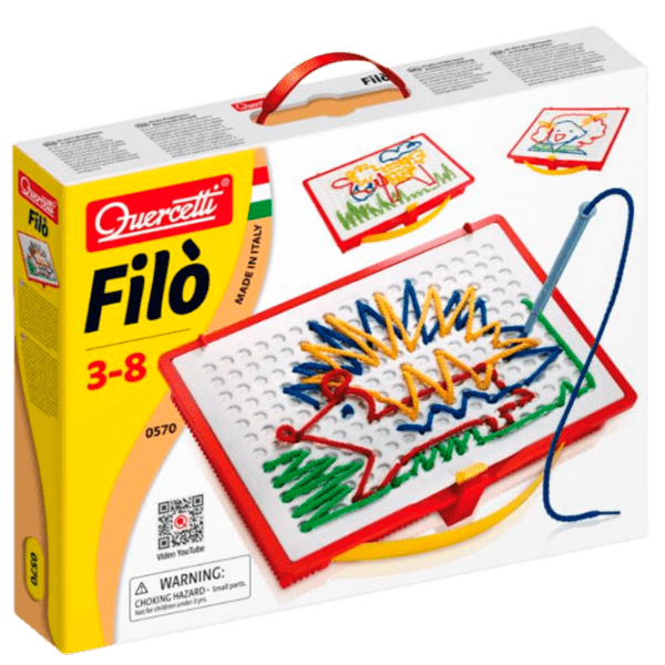Joc educativ Quercetti Filo 0570 Multicolor 3+ photo 1