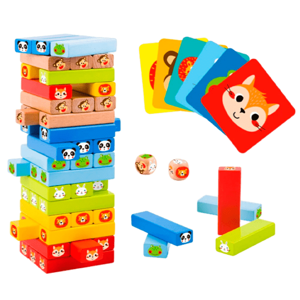 Joc de masă Tooky Toy TY704A Jenga , dexteritate, 3+ photo 1