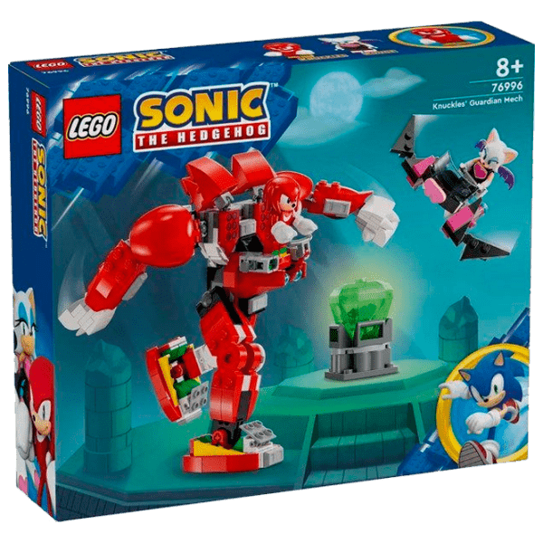 Constructor LEGO Knuckles' Guardian Mech Multicolor Numărul de piese 276, 8+ photo 1