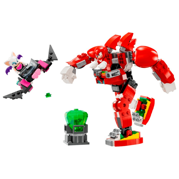 Constructor LEGO Knuckles' Guardian Mech Multicolor Numărul de piese 276, 8+ photo 2