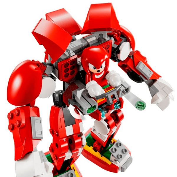 Constructor LEGO Knuckles' Guardian Mech Multicolor Numărul de piese 276, 8+ photo 3