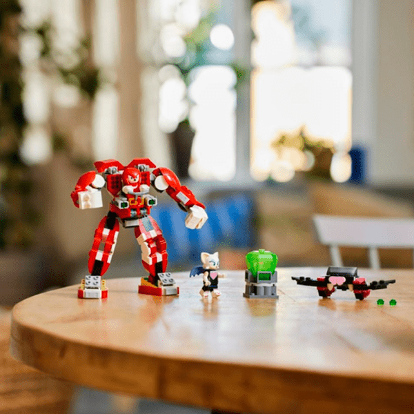 Constructor LEGO Knuckles' Guardian Mech Multicolor Numărul de piese 276, 8+ photo 7