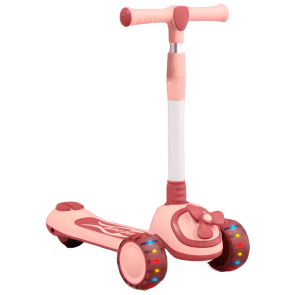 Детский трёхколёсный самокат 4Play Helicopter (00-00754450) Розовый 2 года, 50 кг, Полиуретановые photo 1