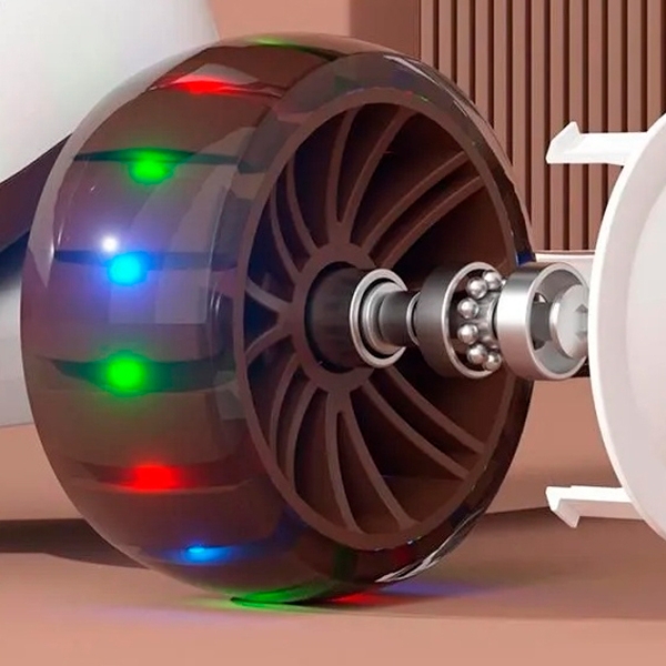 Детский трёхколёсный самокат 4Play Helicopter (00-00754450) Розовый 2 года, 50 кг, Полиуретановые photo 3