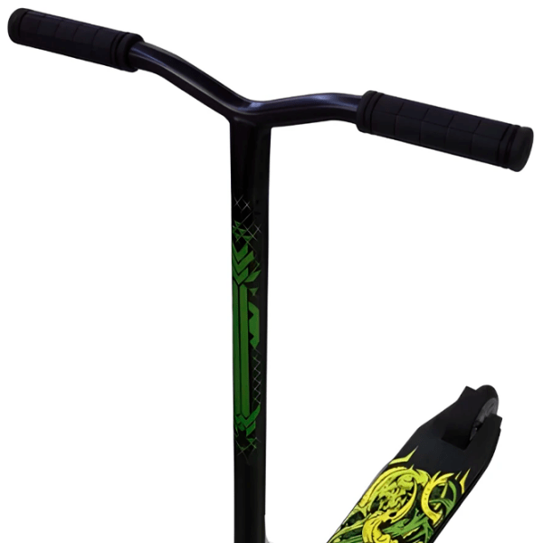 Trotinetă pentru copii cu două roți 4Play Dragon (00-00753915) Green 8 ani, 100 kg, Din PU photo 2