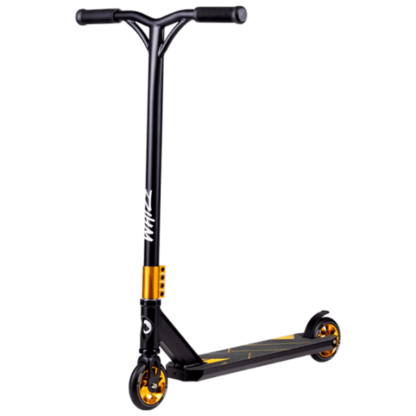 Детский двухколёсный самокат Lionelo Whizz (00-00804972) Черный 6 лет, 100 кг, Полиуретановые photo 1