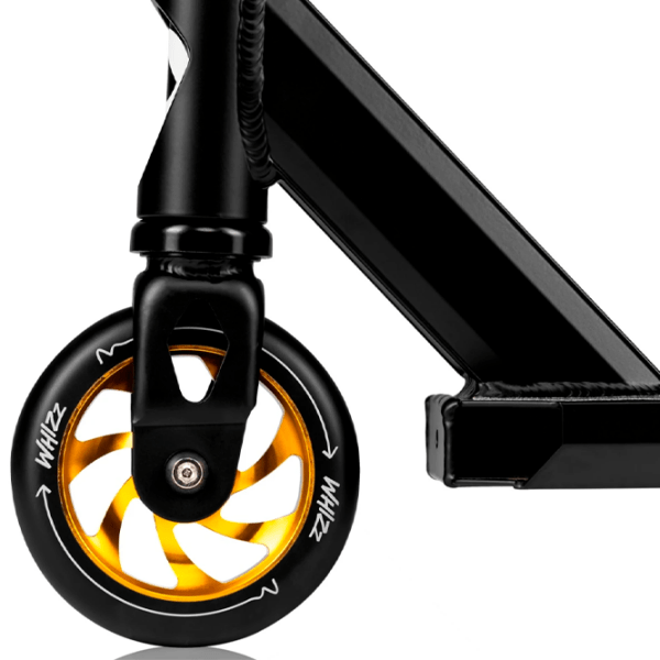 Детский двухколёсный самокат Lionelo Whizz (00-00804972) Черный 6 лет, 100 кг, Полиуретановые photo 4