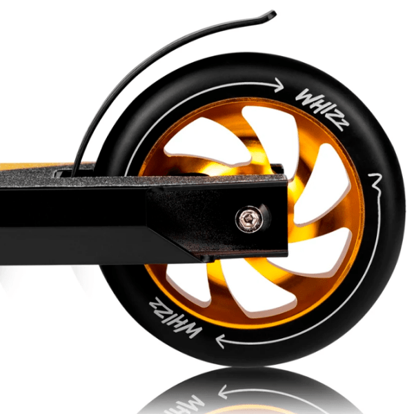 Детский двухколёсный самокат Lionelo Whizz (00-00804972) Черный 6 лет, 100 кг, Полиуретановые photo 5