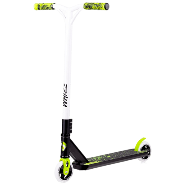 Детский двухколёсный самокат Lionelo Whizz (00-00804969) Зелёный 6 лет, 100 кг, Полиуретановые photo 1