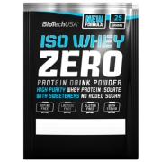 Proteină BioTechUSA Iso Whey Zero 25 g Lichior de nuci | praf