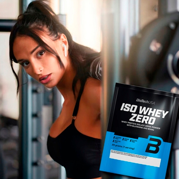 Proteină BioTechUSA Iso Whey Zero 25 g Fistic | praf photo 3