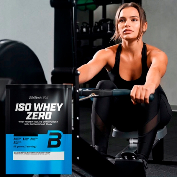 Proteină BioTechUSA Iso Whey Zero 25 g Fistic | praf photo 4