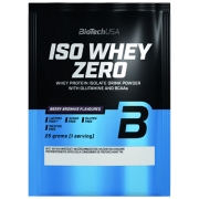 Proteină BioTechUSA Iso Whey Zero 25 g Brownie cu fructe de pădure | praf