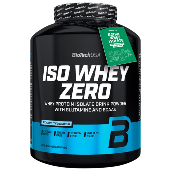 Proteină BioTechUSA Iso Whey Zero 2270 g Nucă de cocos | praf photo 1