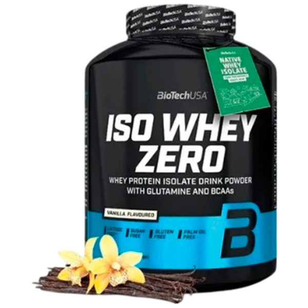 Proteină BioTechUSA Iso Whey Zero 2270 g Vanilie | praf photo 1
