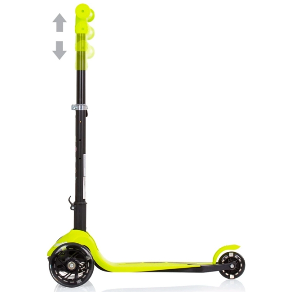 Trotinetă pentru copii cu trei roți Chipolino Robby (DSROB0232GR) Green 3 ani, 50 kg, Din PU photo 3