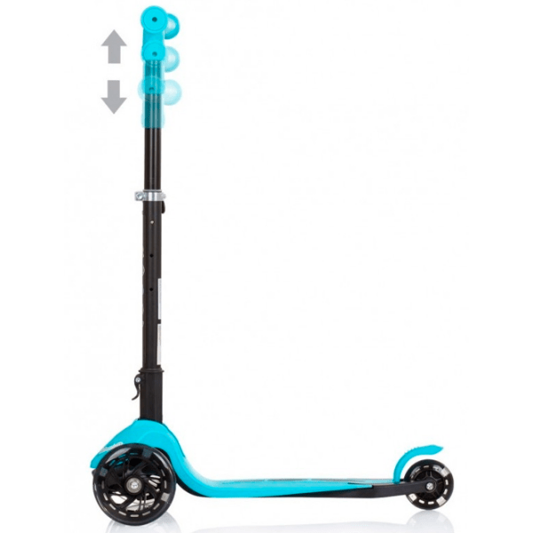 Trotinetă pentru copii cu trei roți Chipolino Robby (DSROB0231BL) Blue 3 ani, 50 kg, Din PU photo 3