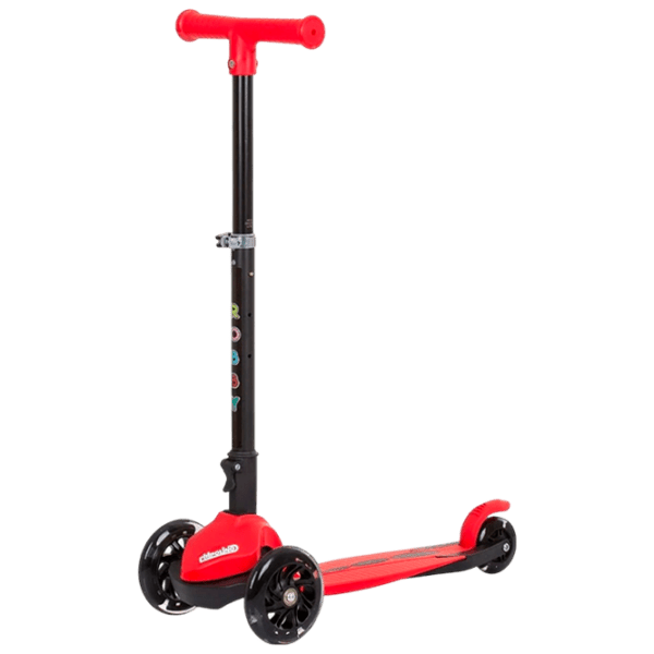 Trotinetă pentru copii cu trei roți Chipolino Robby (DSROB0234RE) Red 3 ani, 50 kg, Din PU photo 1