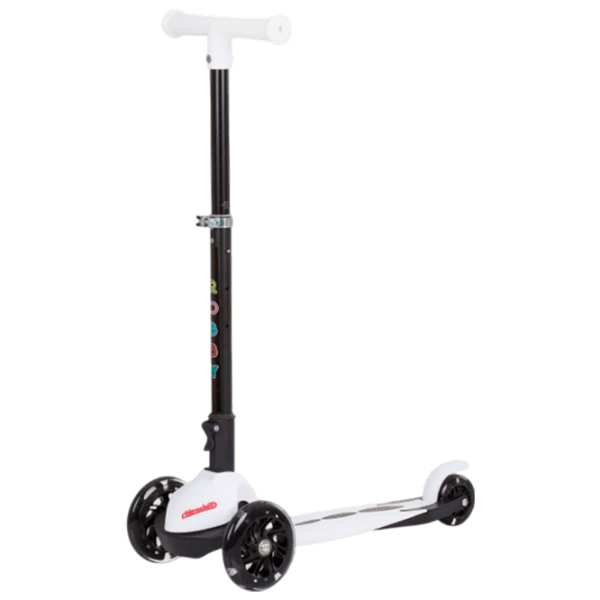 Trotinetă pentru copii cu trei roți Chipolino Robby (DSROB0236WH) White 3 ani, 50 kg, Din PU photo 1