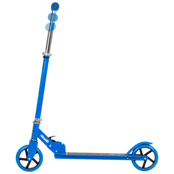 Trotinetă pentru copii cu două roți Chipolino Sharky (3800931055370) Blue 6 ani, 100 kg, Din PU photo 3