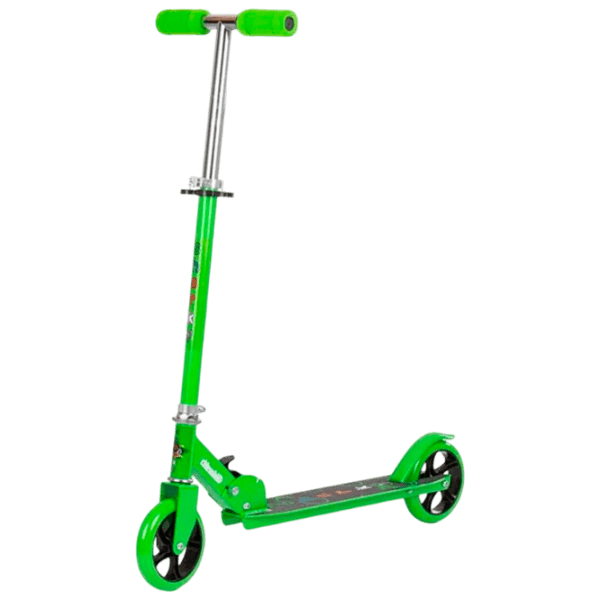 Trotinetă pentru copii cu două roți Chipolino Sharky (DSSHA0232GR) Green 6 ani, 100 kg, Din PU photo 1