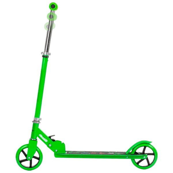 Trotinetă pentru copii cu două roți Chipolino Sharky (DSSHA0232GR) Green 6 ani, 100 kg, Din PU photo 3