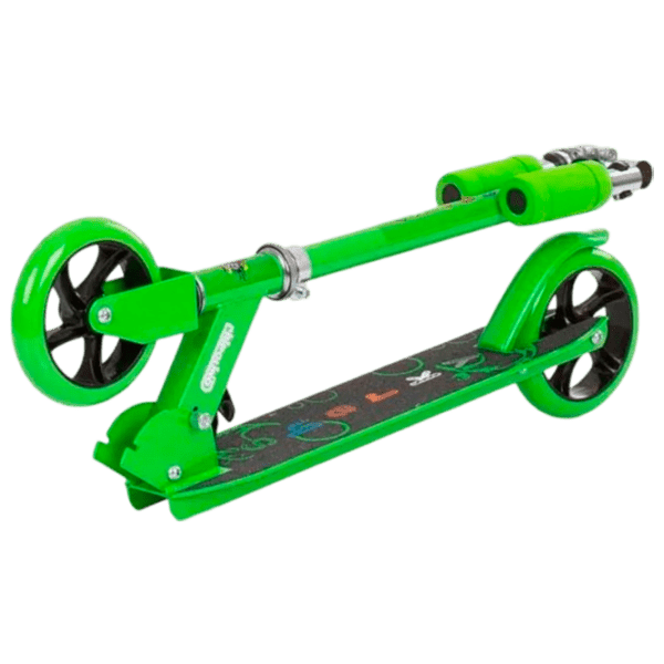 Trotinetă pentru copii cu două roți Chipolino Sharky (DSSHA0232GR) Green 6 ani, 100 kg, Din PU photo 4