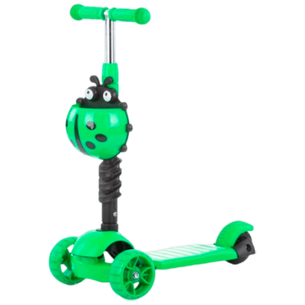 Детский трёхколёсный самокат Chipolino Kiddy Evo (DSKIEH023LI) Лаймовый 3 года, 20 кг, Пластиковые с силиконом photo 3