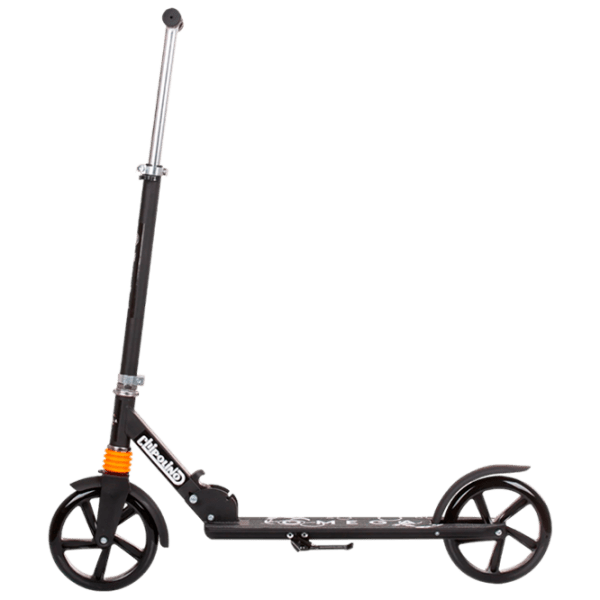 Trotinetă pentru copii cu două roți Chipolino Omega (DSOME0236BK) Black 8 ani, 100 kg, Din PU photo 2