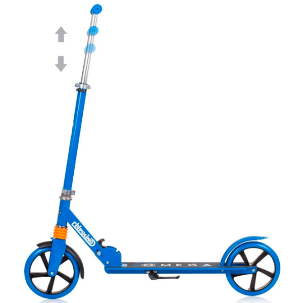 Trotinetă pentru copii cu două roți Chipolino Omega (DSOME0231BL) Blue 8 ani, 100 kg, Din PU photo 3