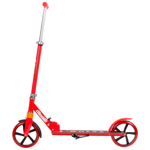 Trotinetă pentru copii cu două roți Chipolino Omega (DSOME0233RE) Red 8 ani, 100 kg, Din PU photo 2